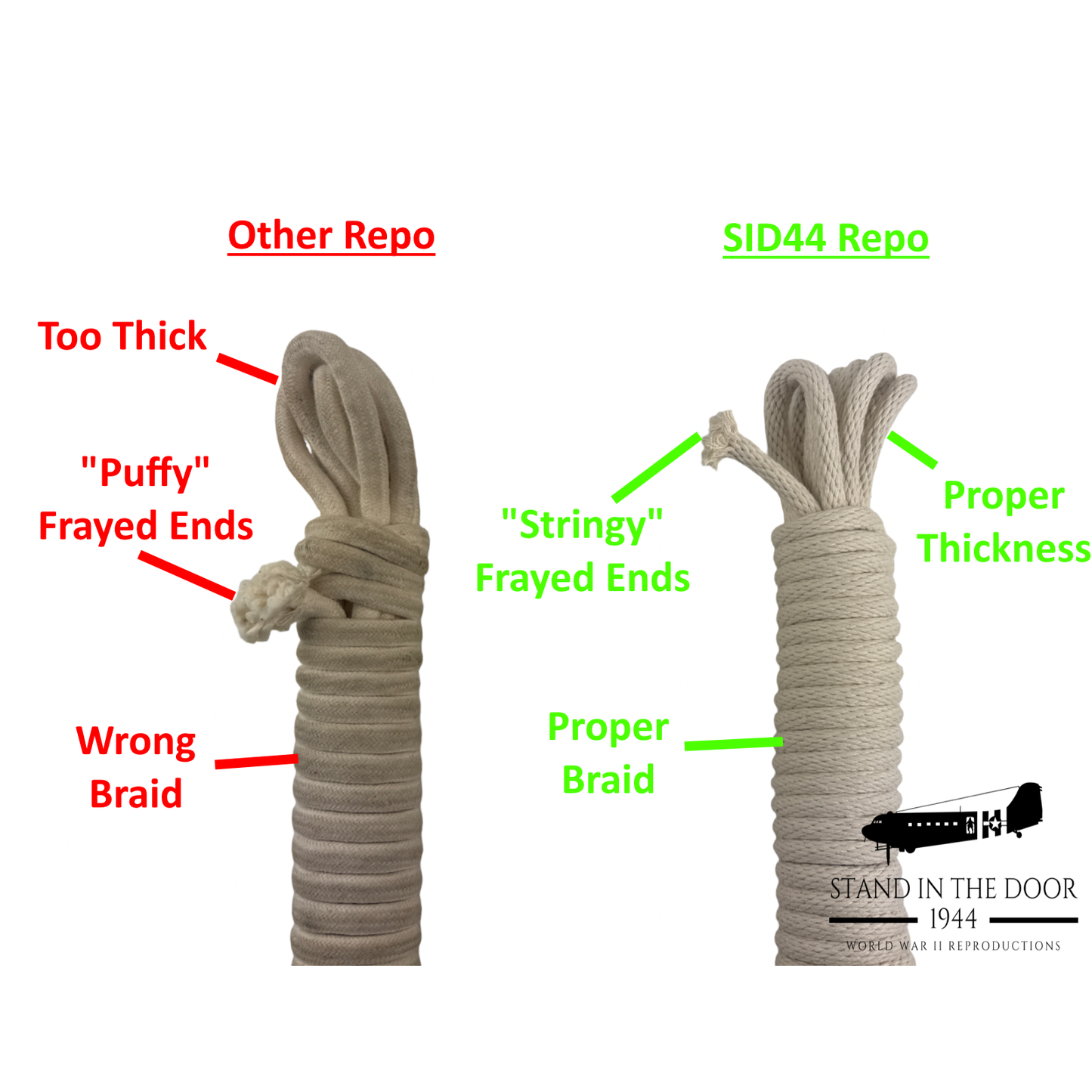 Paratrooper "Let Down" Rope
