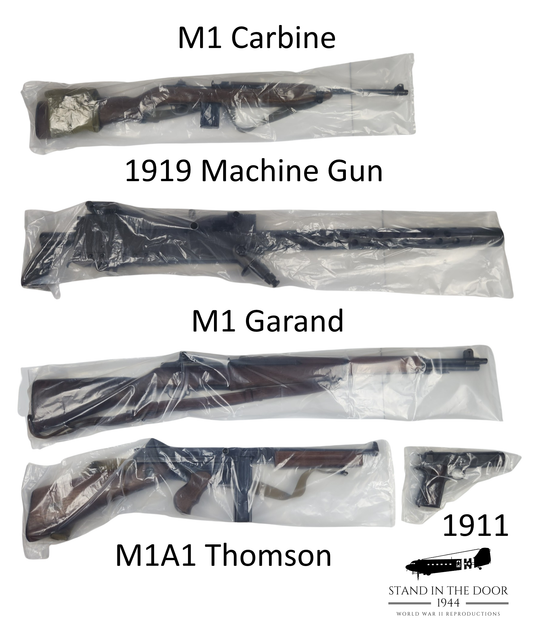 "Pliofilm" Clear Rifle Bags (D-Day)