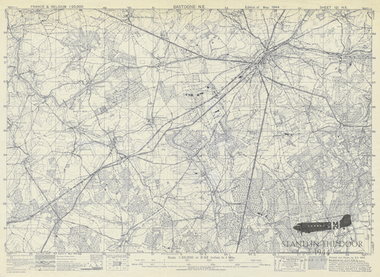 Bastogne Map- (Map 32)