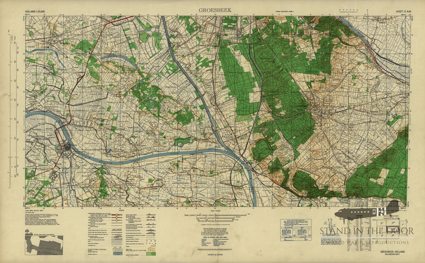 Holland Map 29- Groesbeek