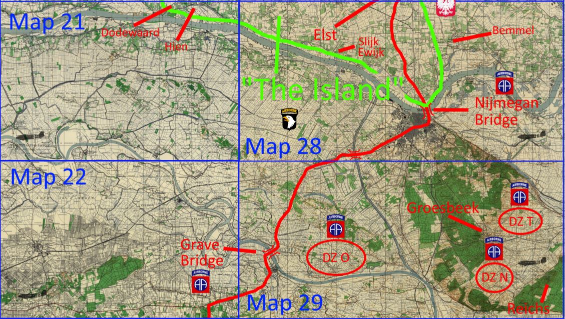 Holland Map 28- Nijmegan