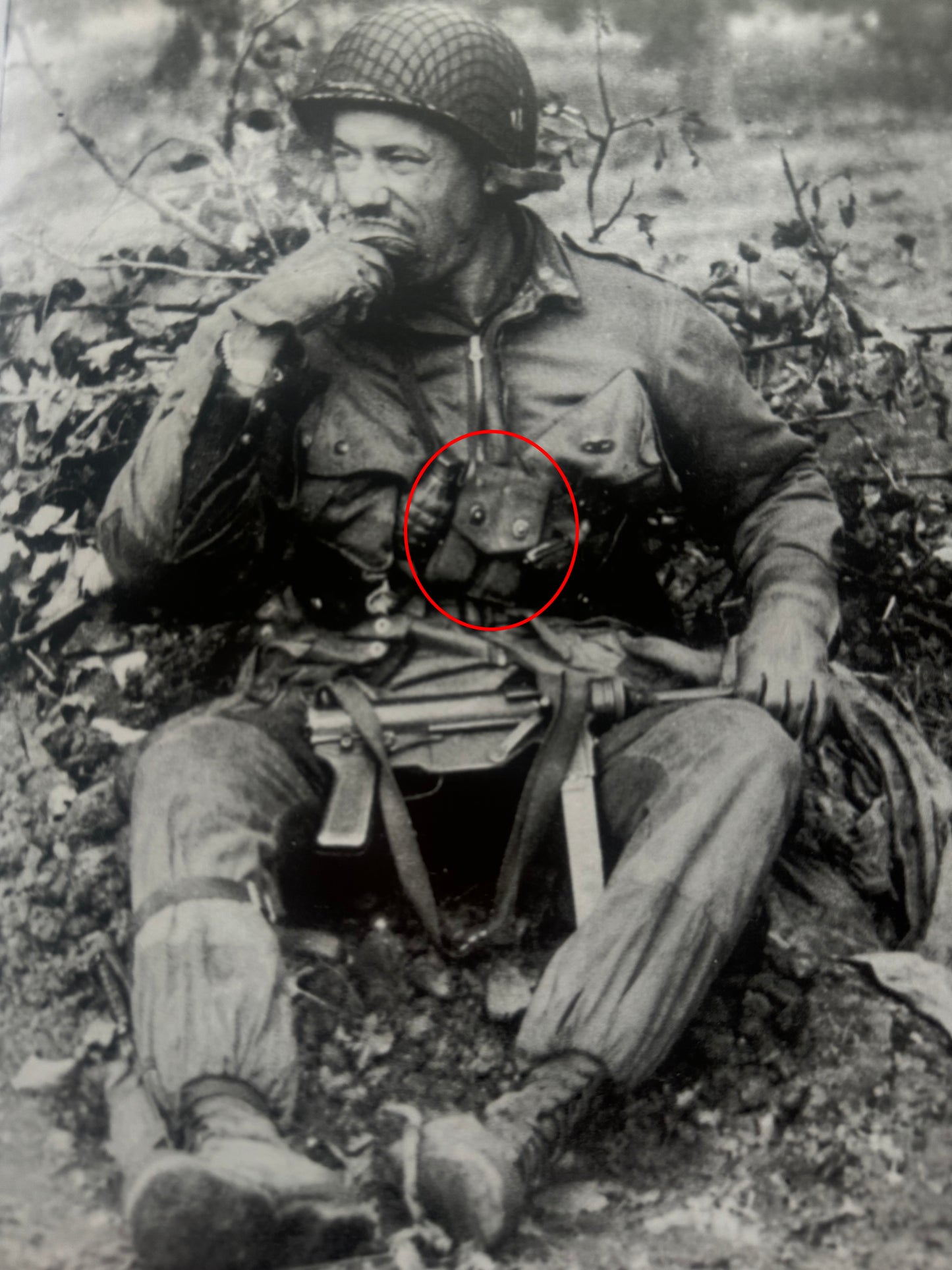 "Airborne" 1911 pouch- Original Material