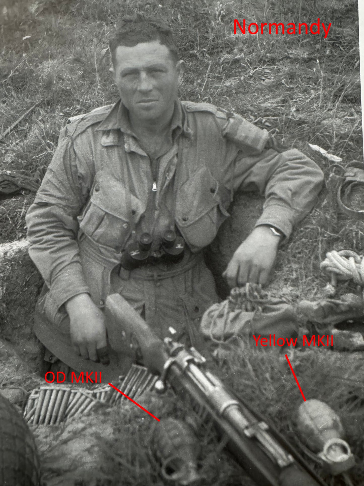 Replica MKII Hand Grenade (Olive Drab)