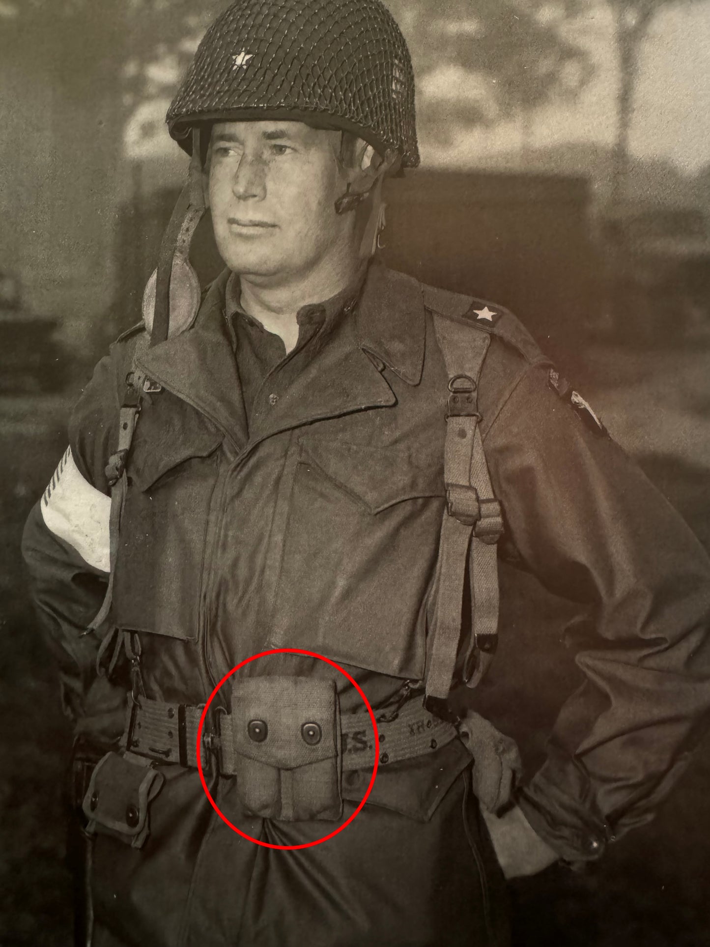 "Airborne" 1911 pouch- Original Material