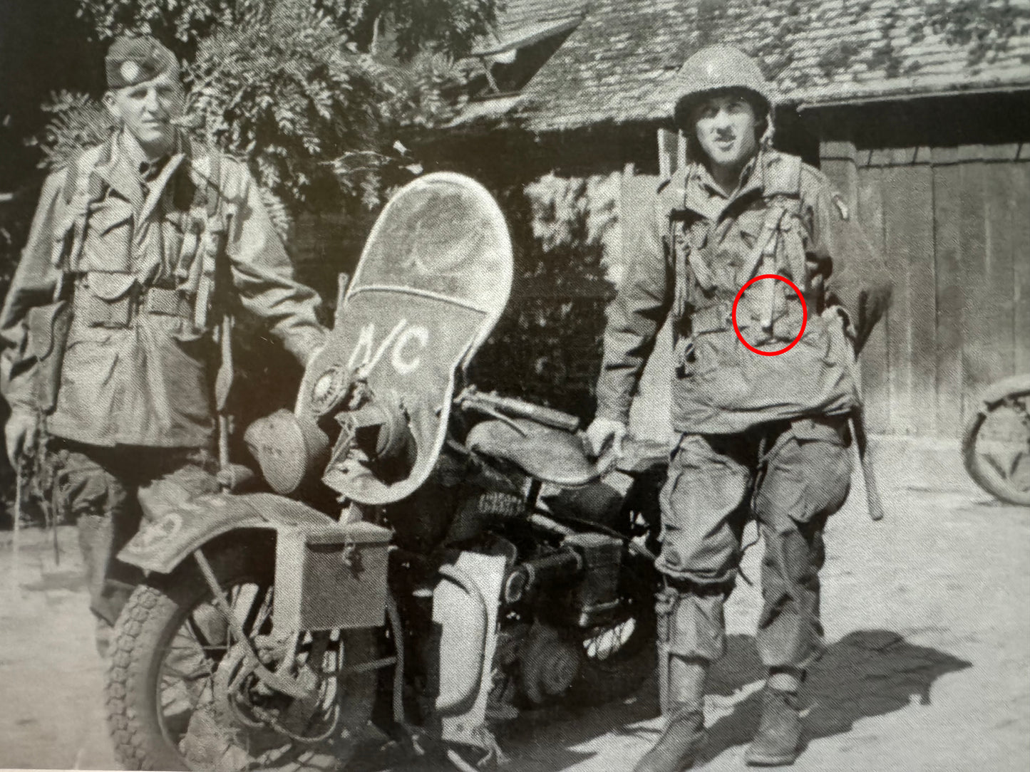 "Airborne" 1911 pouch- Original Material