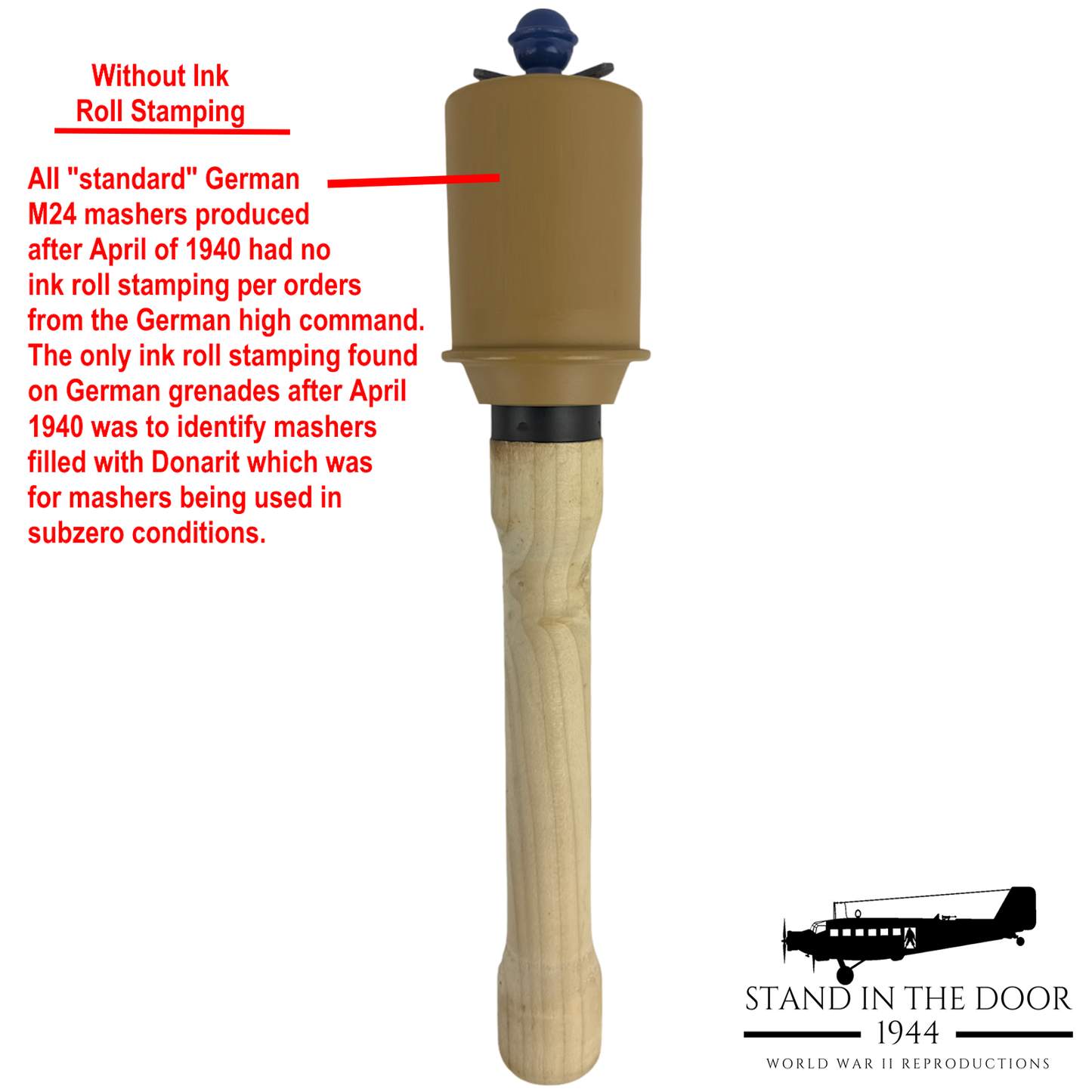 Replica German M43 Grenade "Potato Masher" (updated 11-18-25)