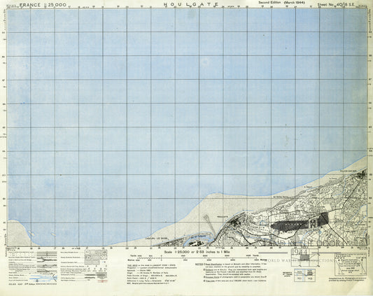 Normandy Map 12- Houlgate