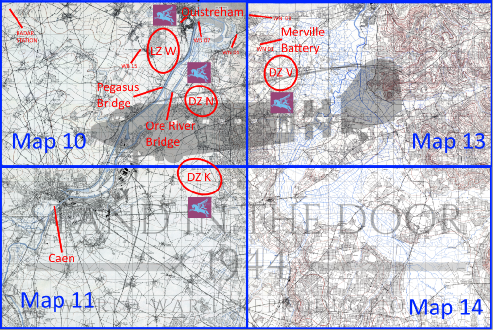 Normandy Map 12- Houlgate