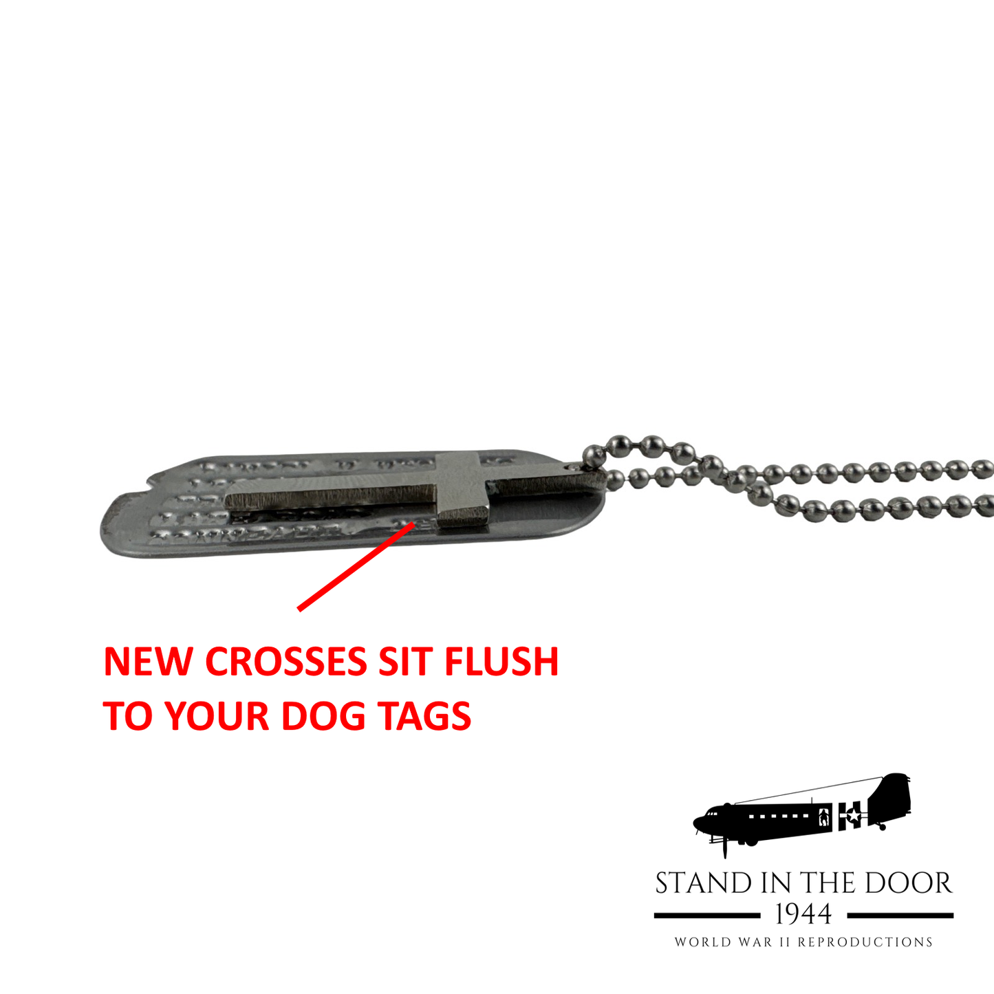 "Dog Tag" Cross- Updated 8-6-25