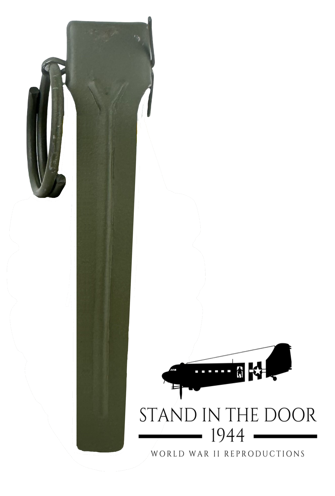 MKII Grenade Spoon and Pin (Mid/Late War Olive Drab)