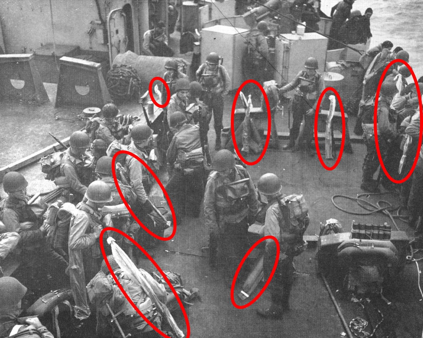 "Pliofilm" Clear Rifle Bags (D-Day)