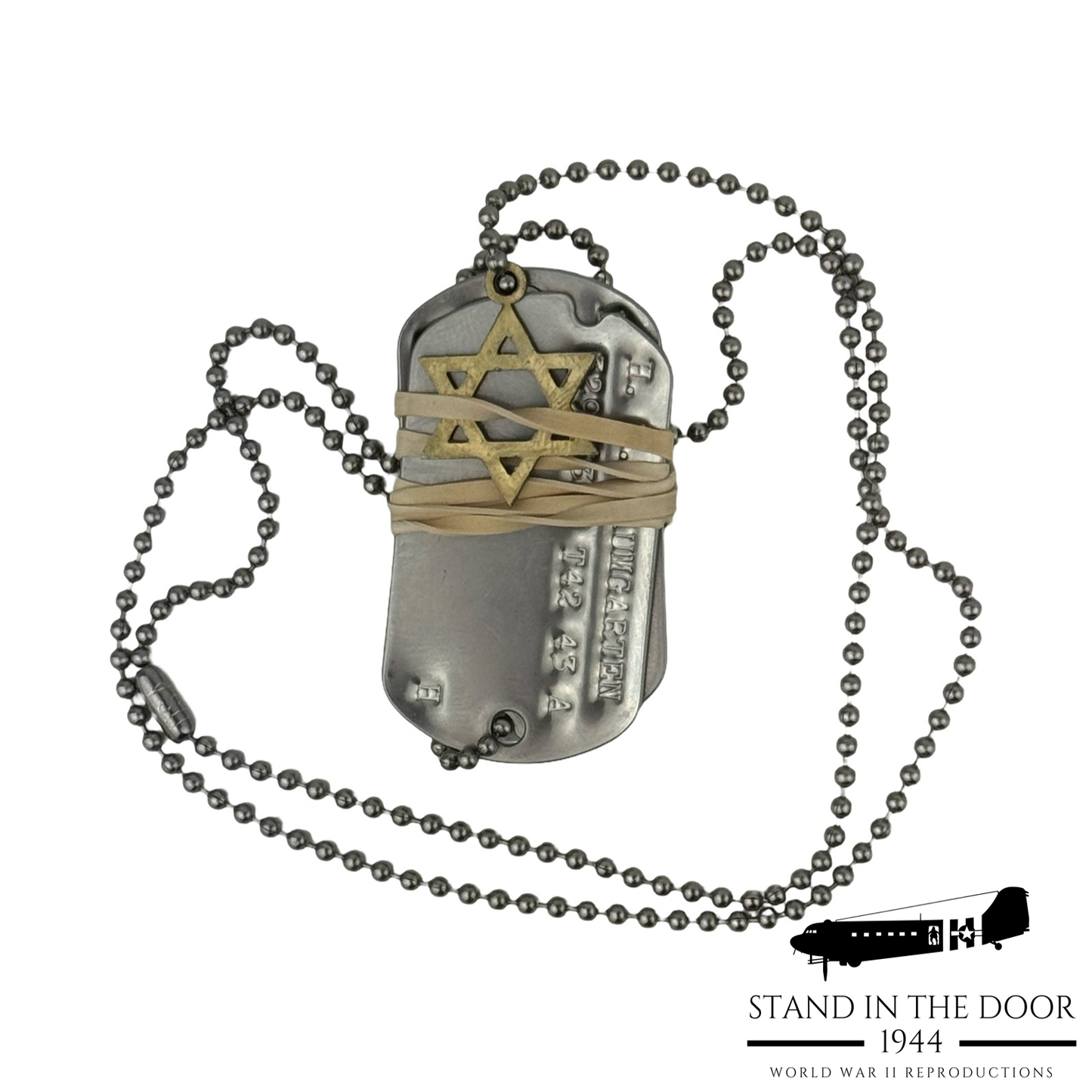 "Dog Tag" Star of David
