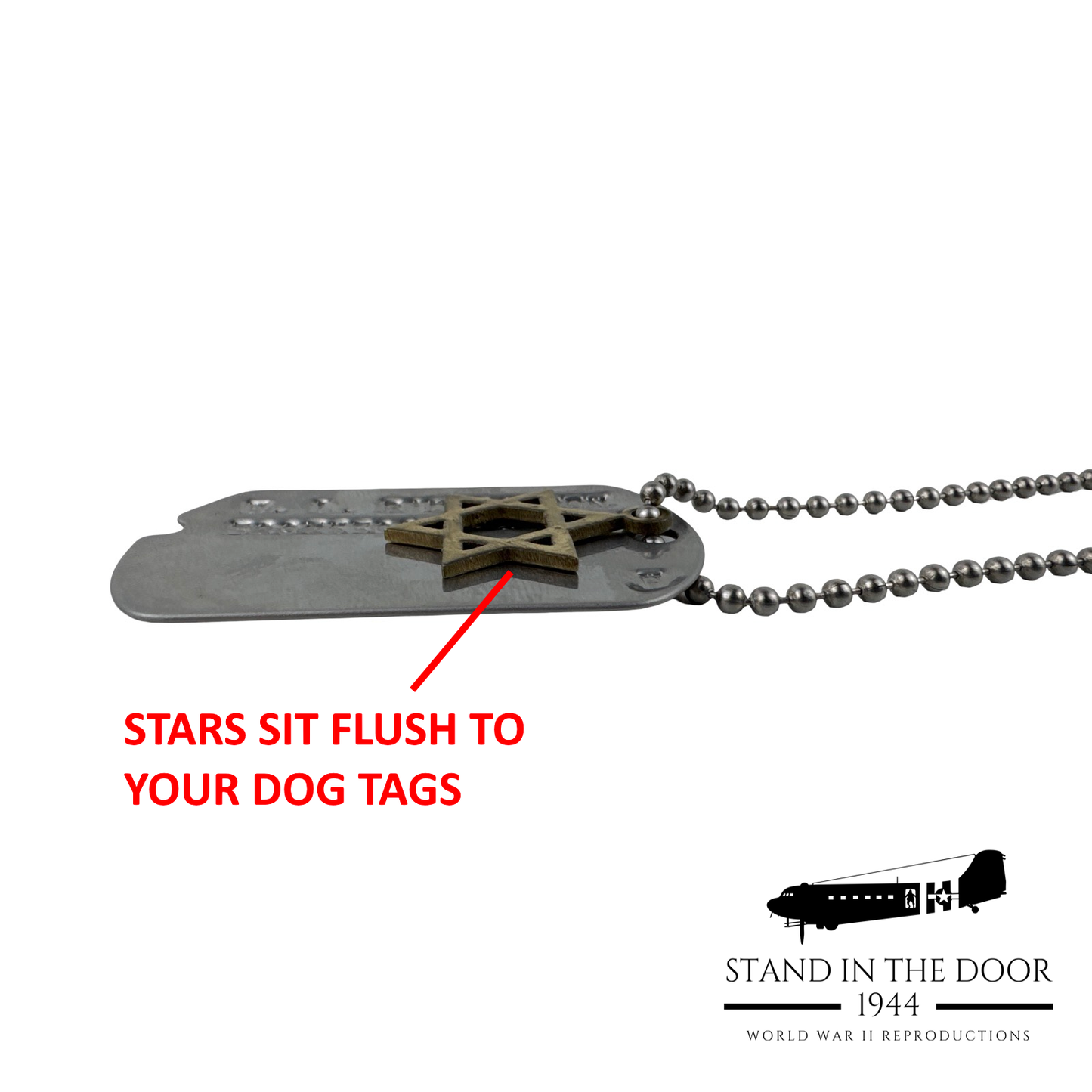 "Dog Tag" Star of David