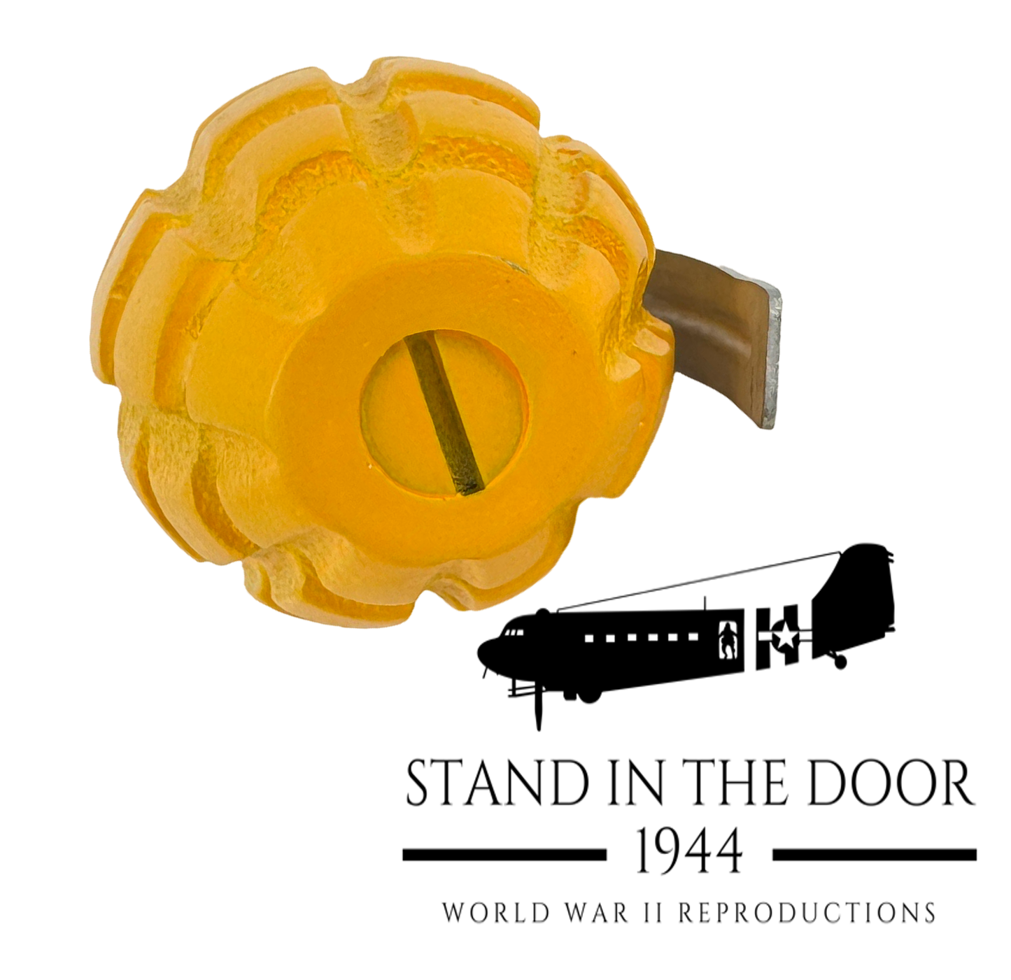 Replica MKII Hand Grenade (Yellow) (NEW IMPROVED 3-14-25)