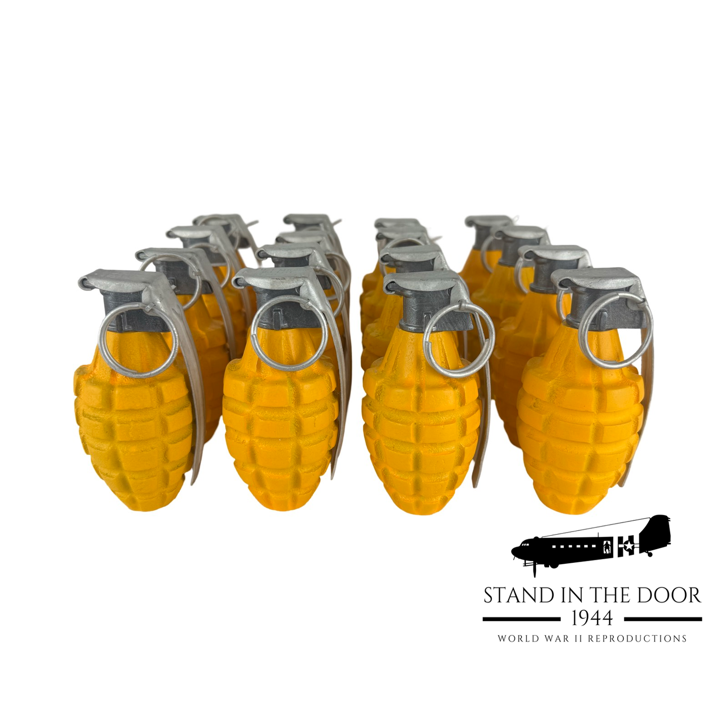 Replica MKII Hand Grenade (Yellow) (NEW IMPROVED 3-14-25)