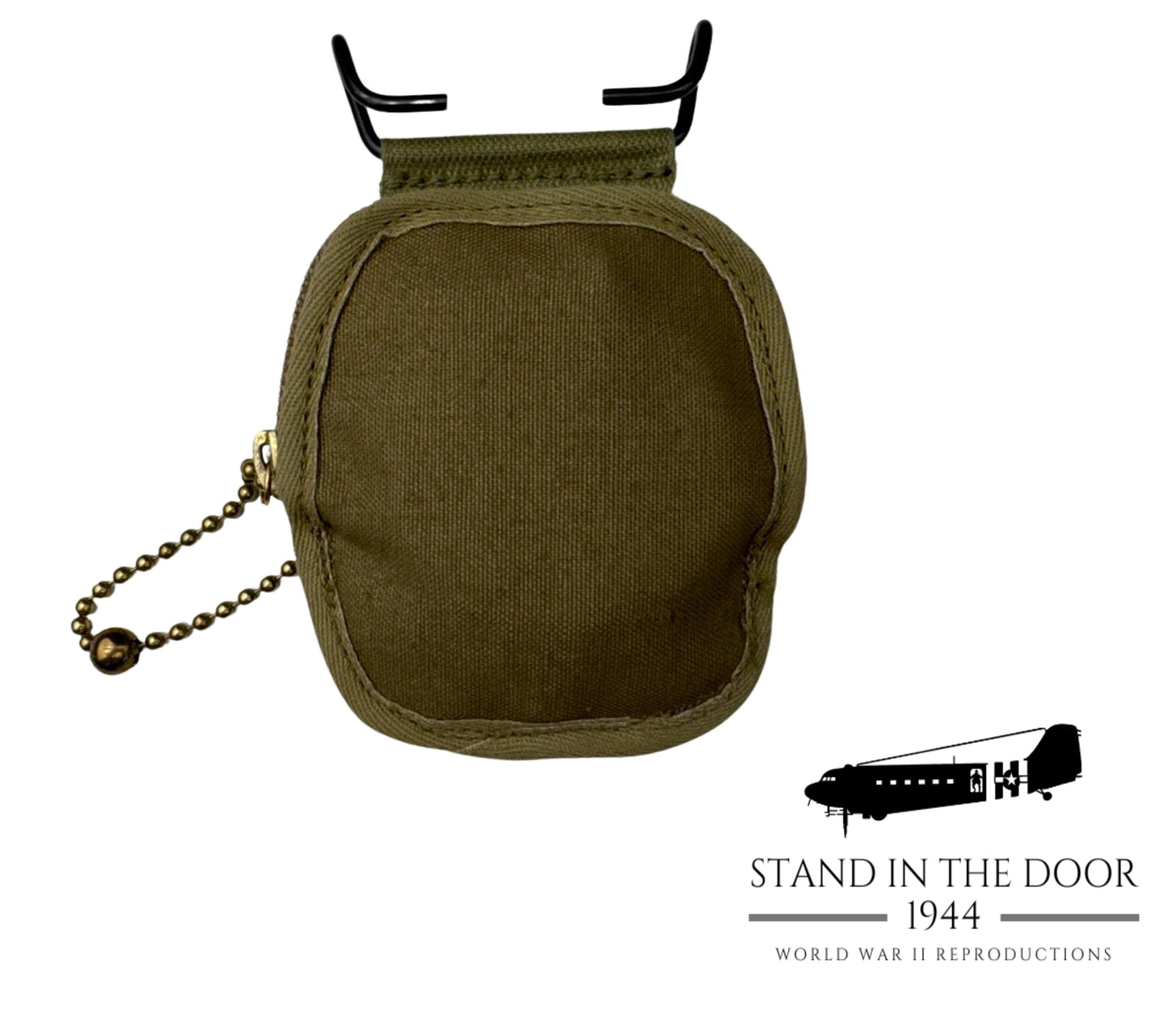 Early War Zipper Compass Pouch