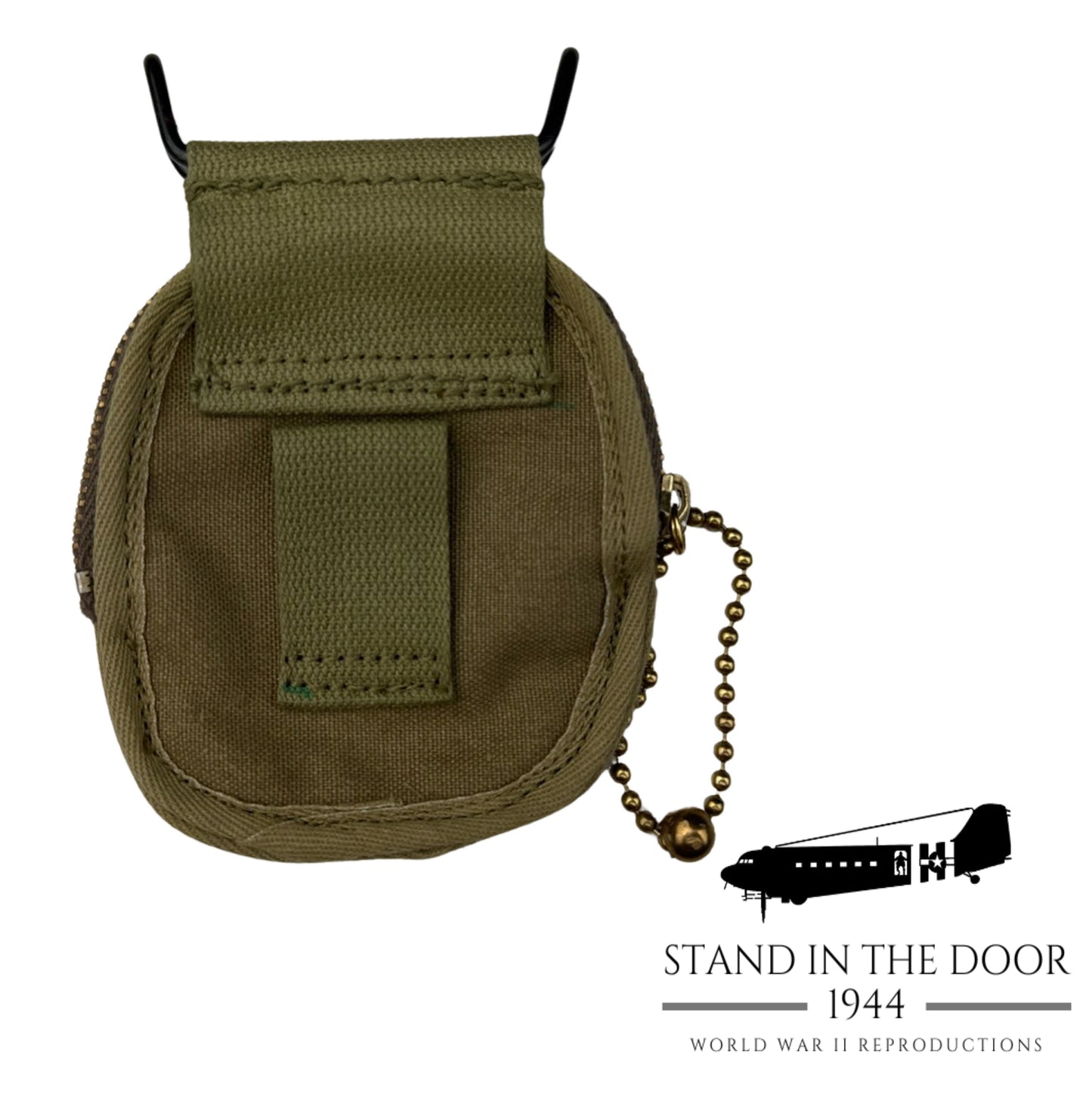Early War Zipper Compass Pouch