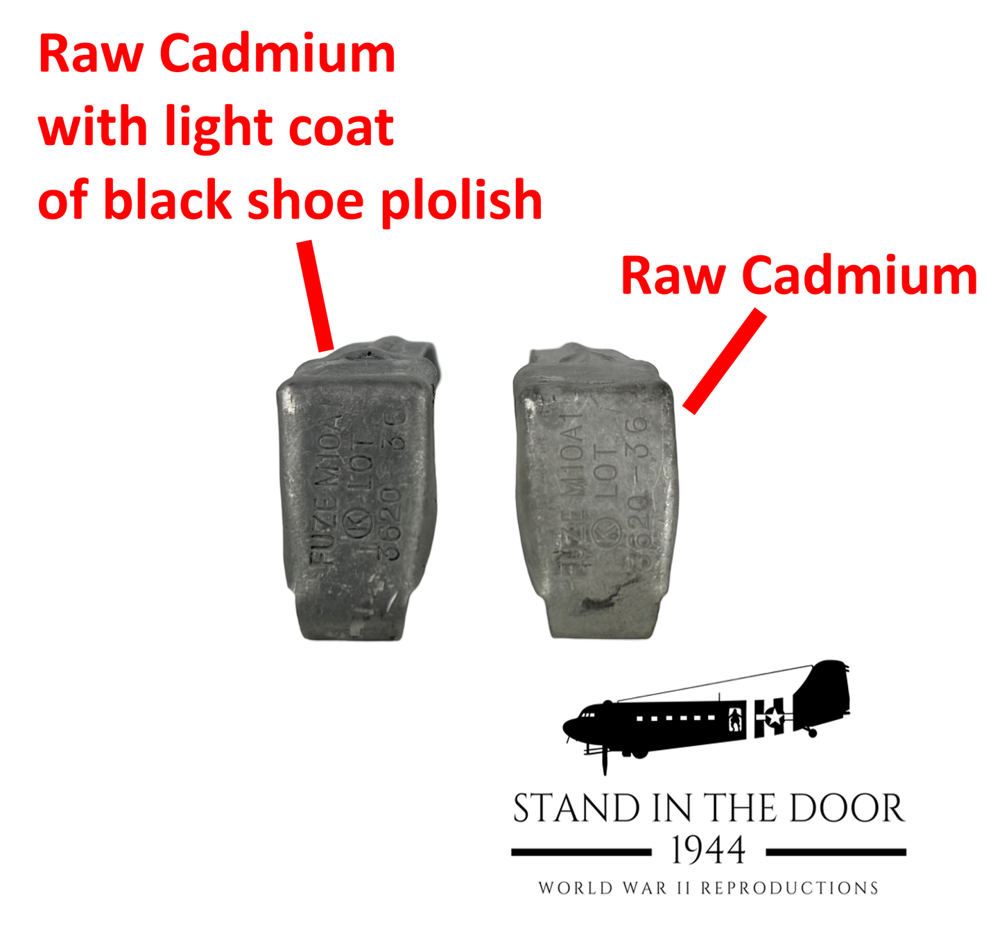 MKII Grenade Spoon and Pin (Early War Cadmium)