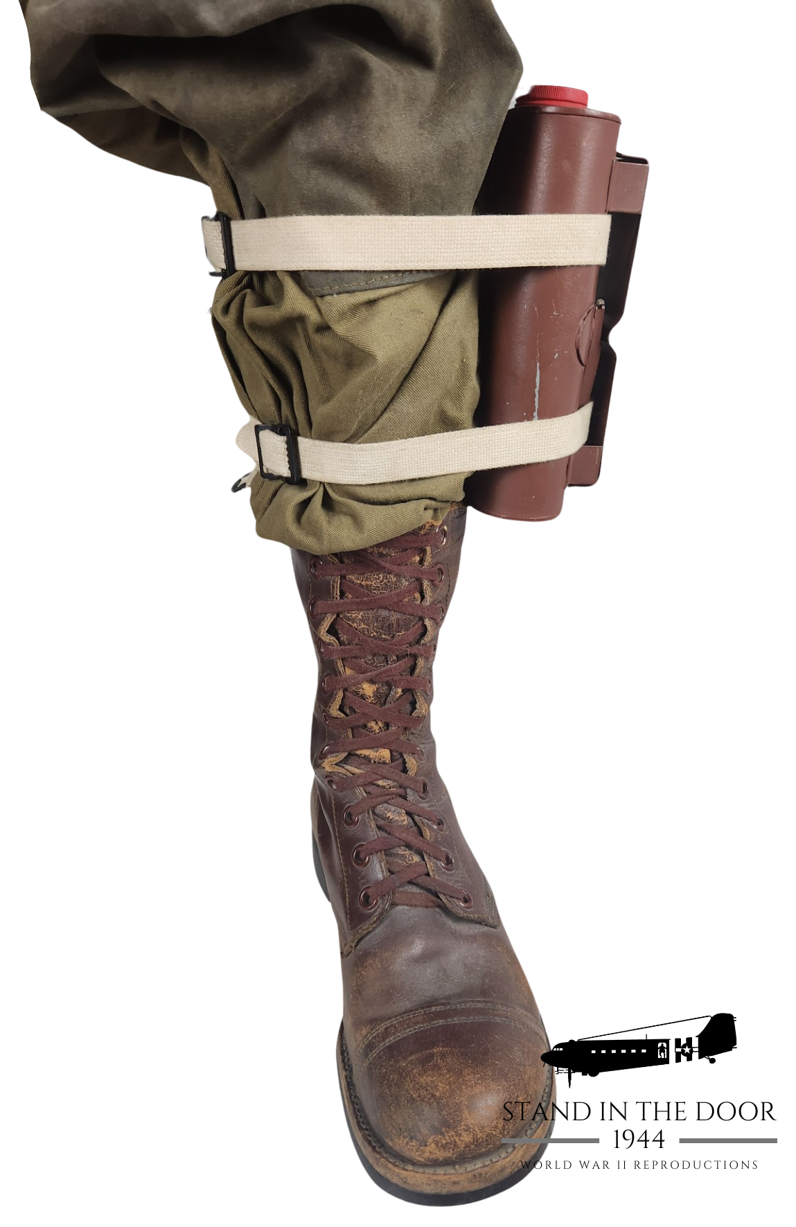 USGI Cot Straps (Paratrooper Leg Straps) Extra Long – Stand In The Door 1944