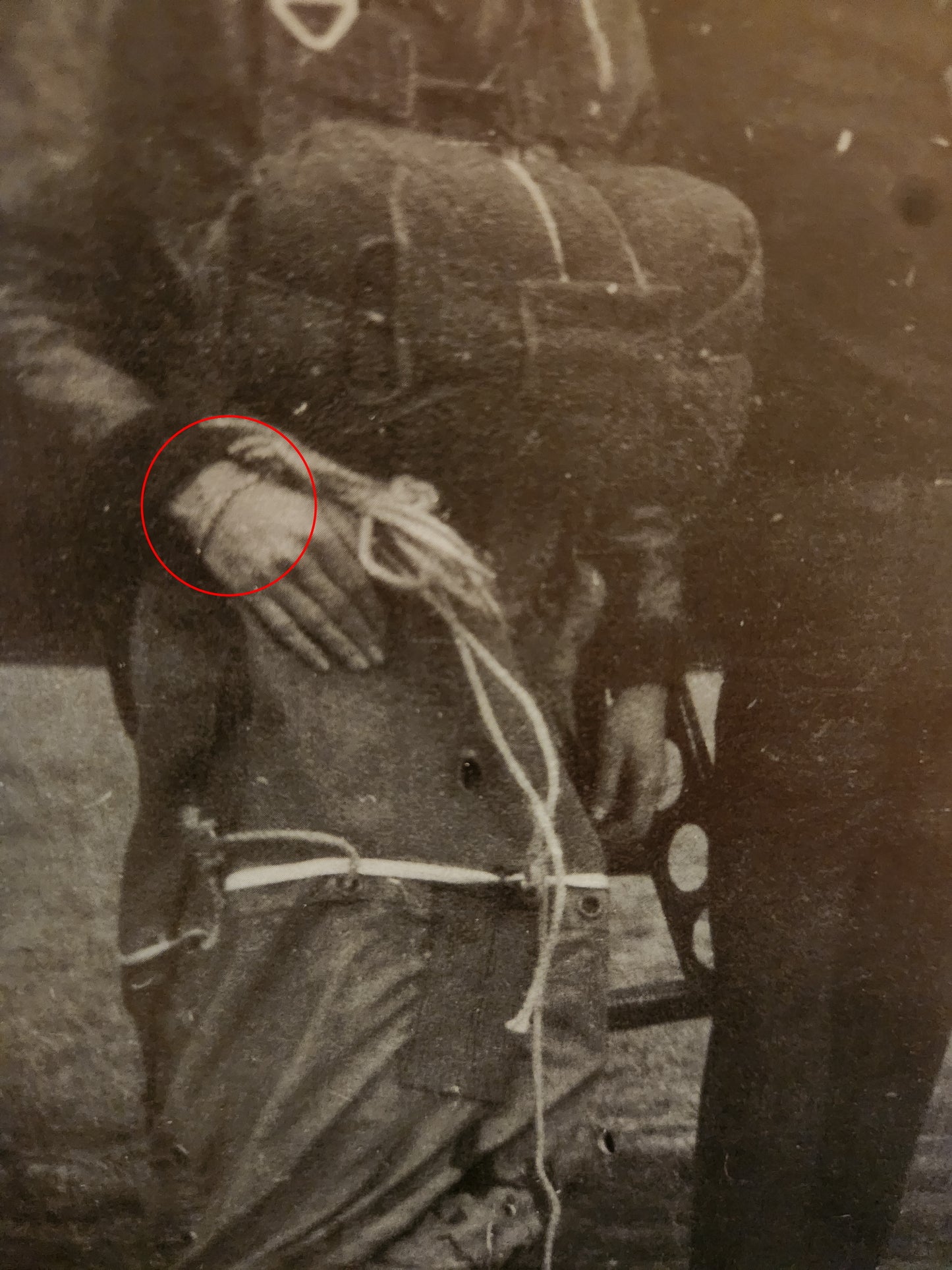 ID Bracelet with Parachute Wings