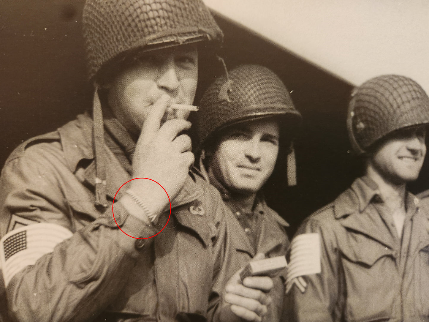 ID Bracelet with Parachute Wings