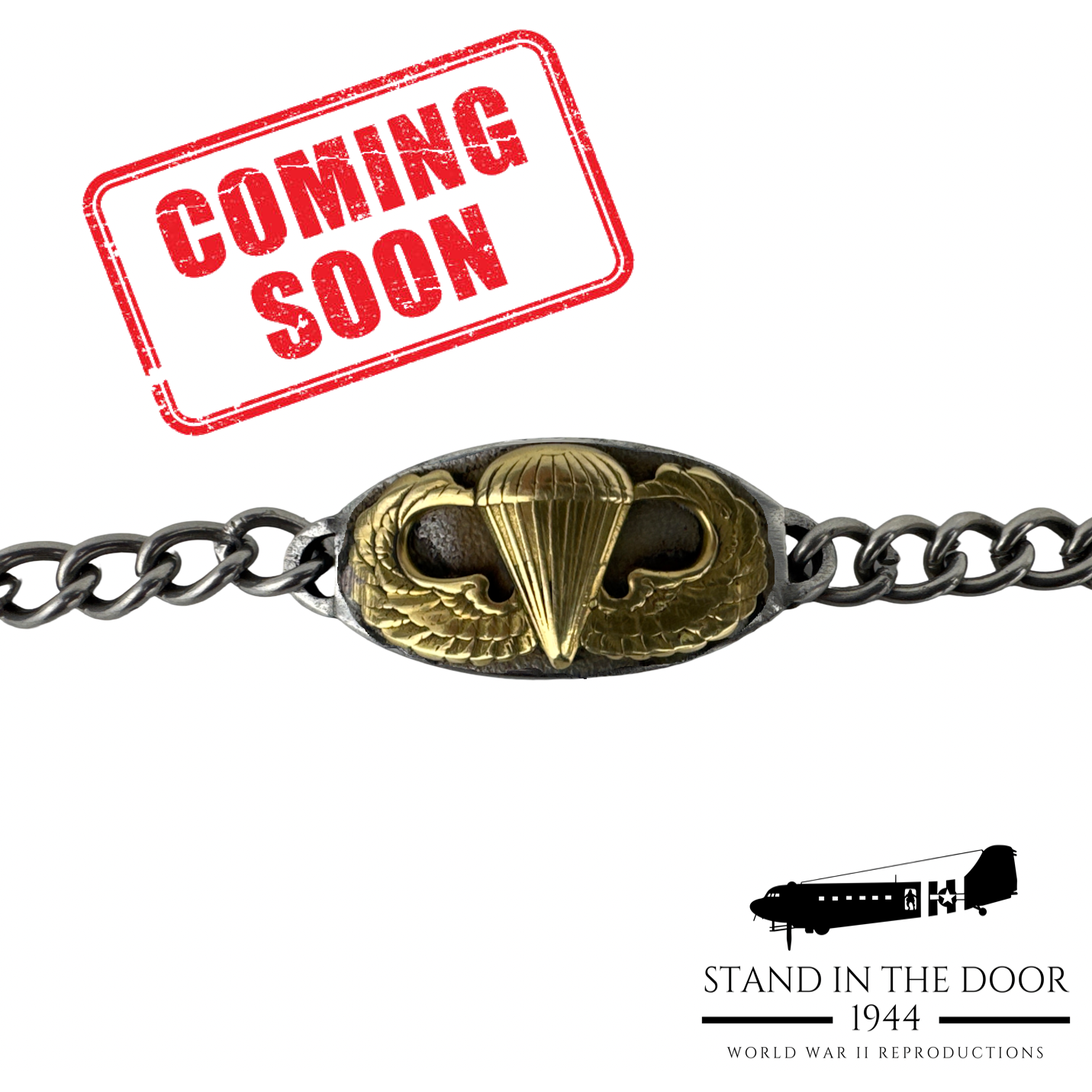 ID Bracelet with ADT Parachute Wings