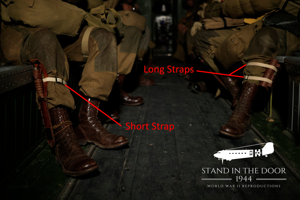 USGI Cot Straps (Paratrooper Leg Straps) Extra Long – Stand In The Door ...