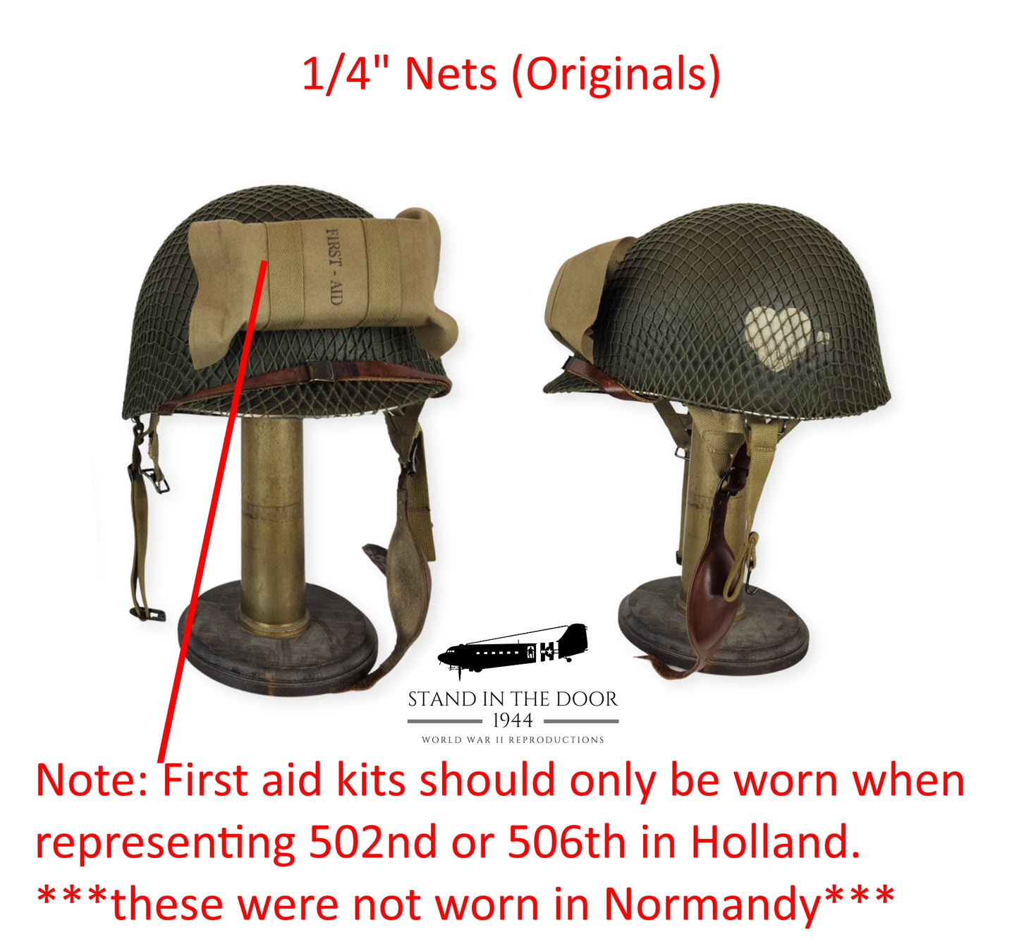 Original "Late War" Helmet Net (small hole)