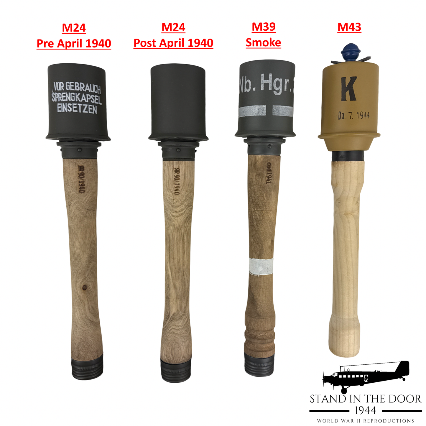 Replica German M43 Grenade "Potato Masher" (updated 11-18-25)