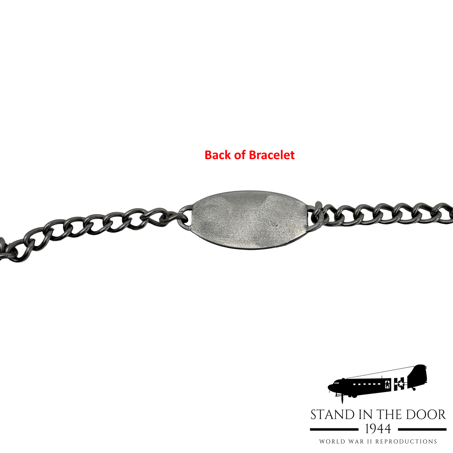 ID Bracelet with Parachute Wings