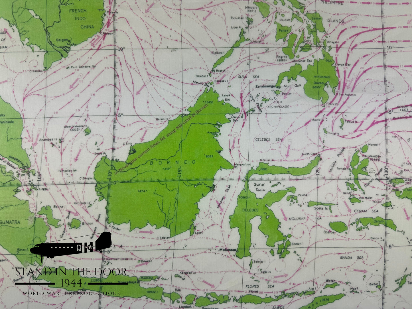 "Silk" Escape Map- Western Pacific