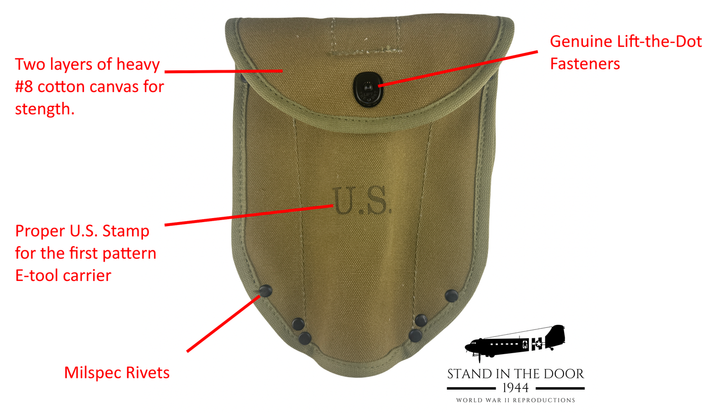 "Ultimate" M43 Etool Carrier- Extra Reinforcing