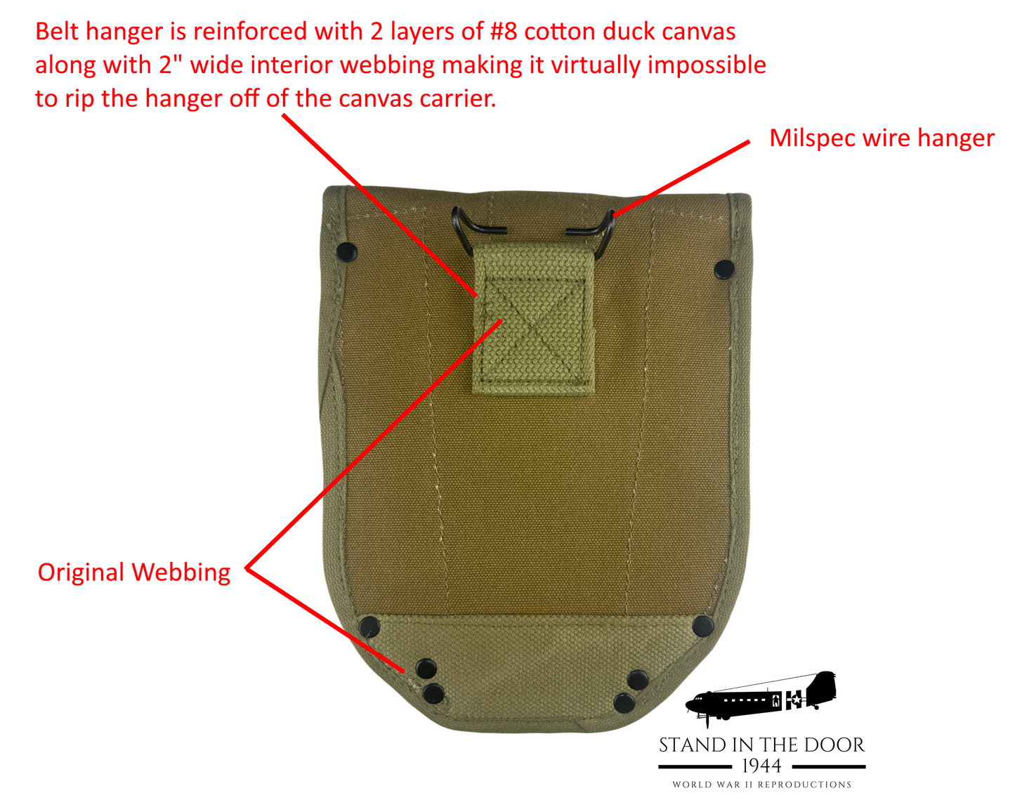 "Ultimate" M43 Etool Carrier- Extra Reinforcing