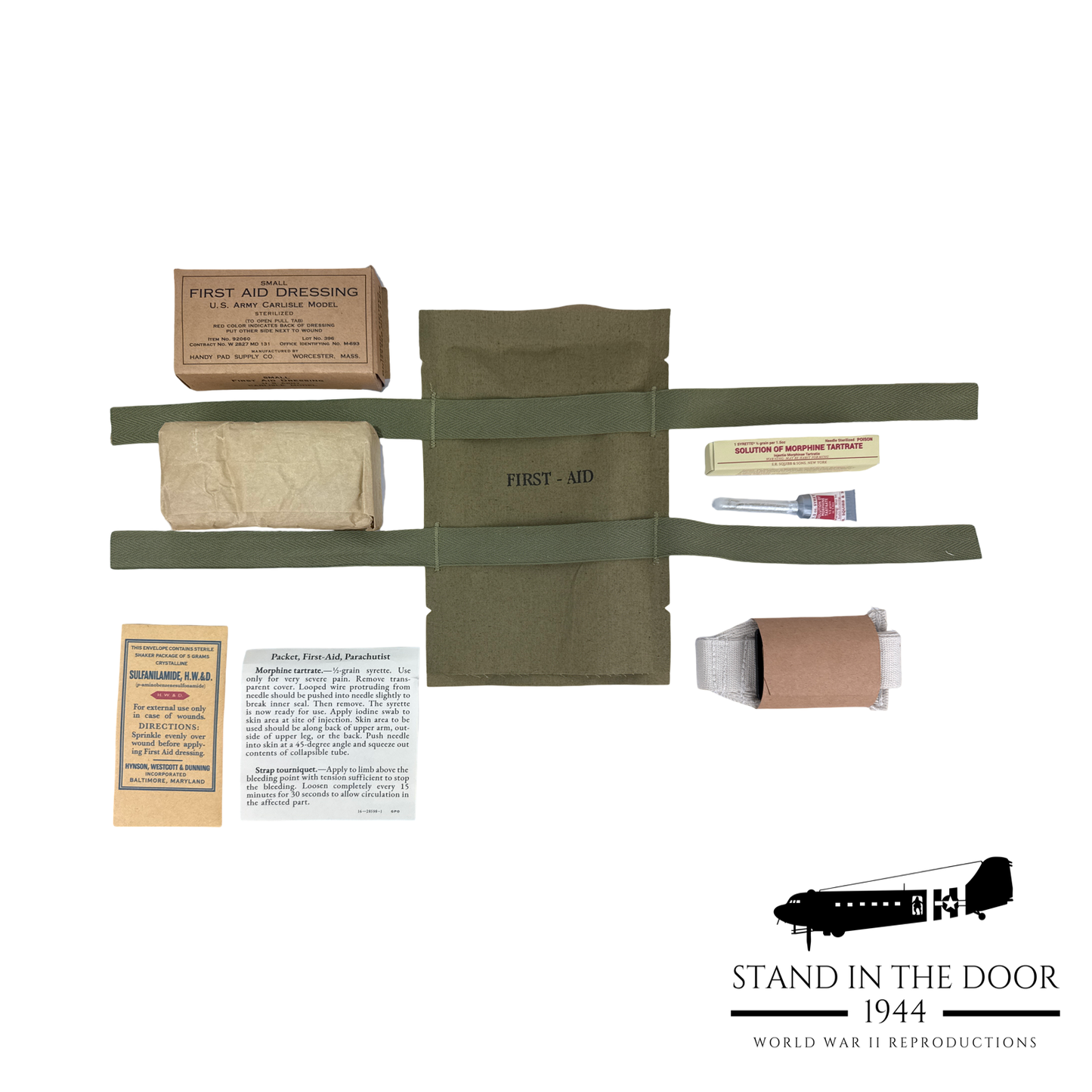 Parachutist First Aid Kit- "Real" Contents