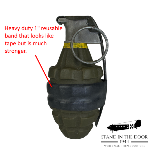 Reusable "Grenade Tape" Retaining Band