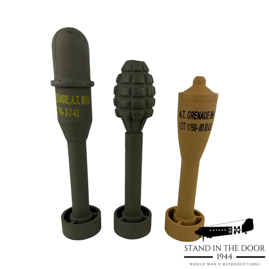 Rubber Rifle Grenades M9, M9A1 and M17 (reproduction)