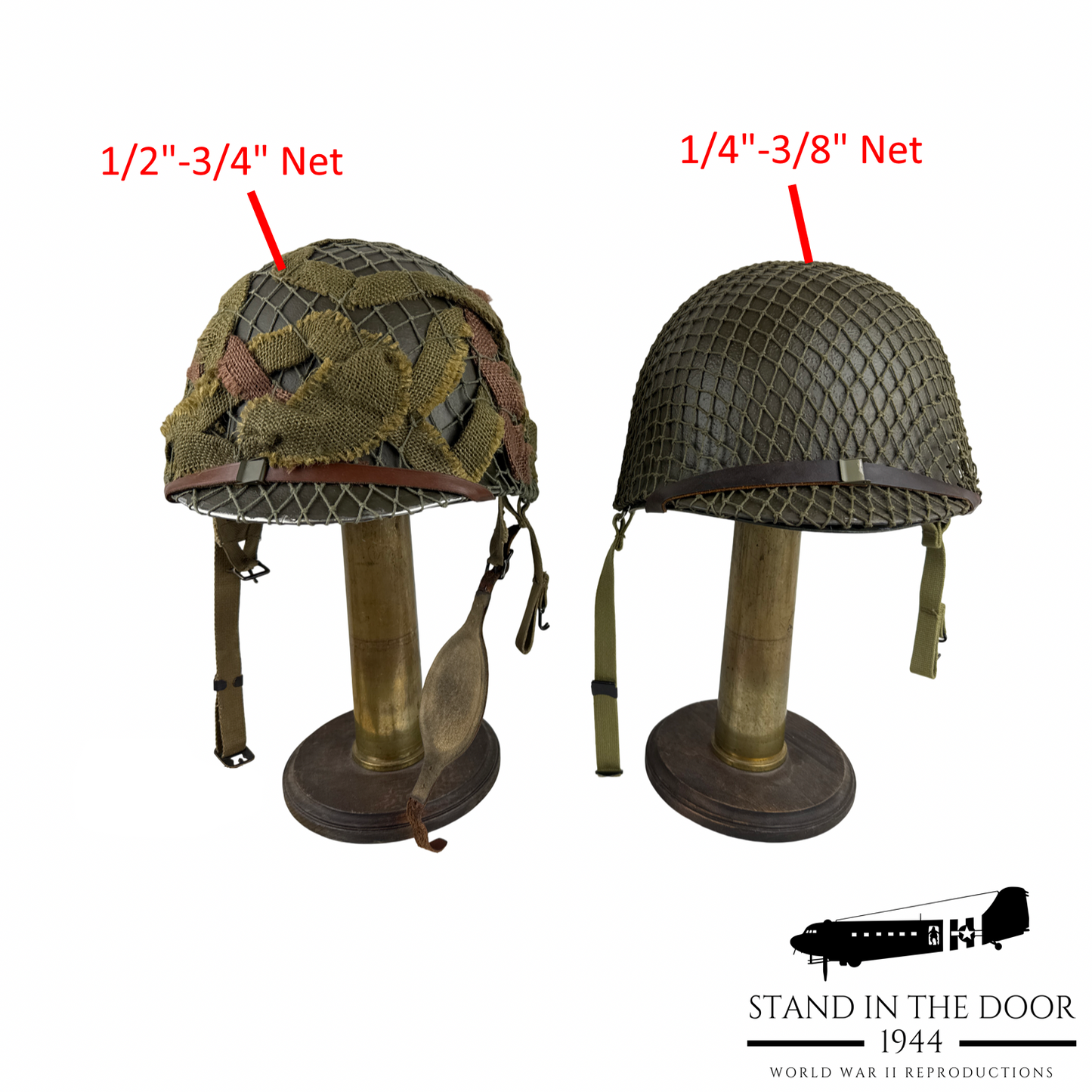 Original "Late War" Helmet Net (small hole)(updated 11-23-25)
