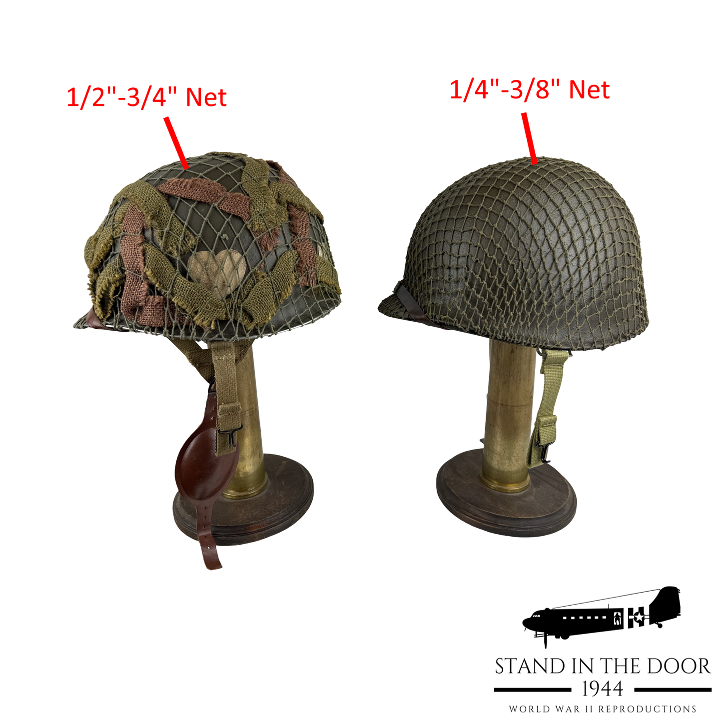 Original "Late War" Helmet Net (small hole)(updated 11-23-25)