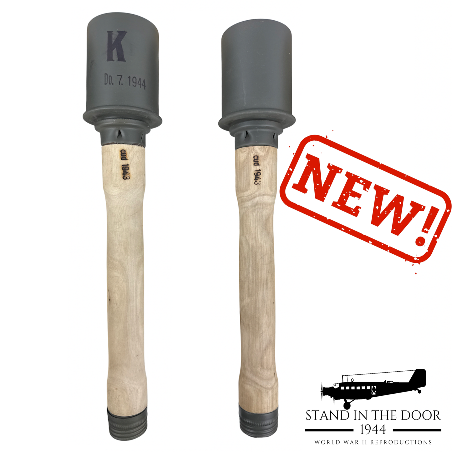 Replica German M24 "Potato Masher" Grenade- Mid War (updated 1-9-26)