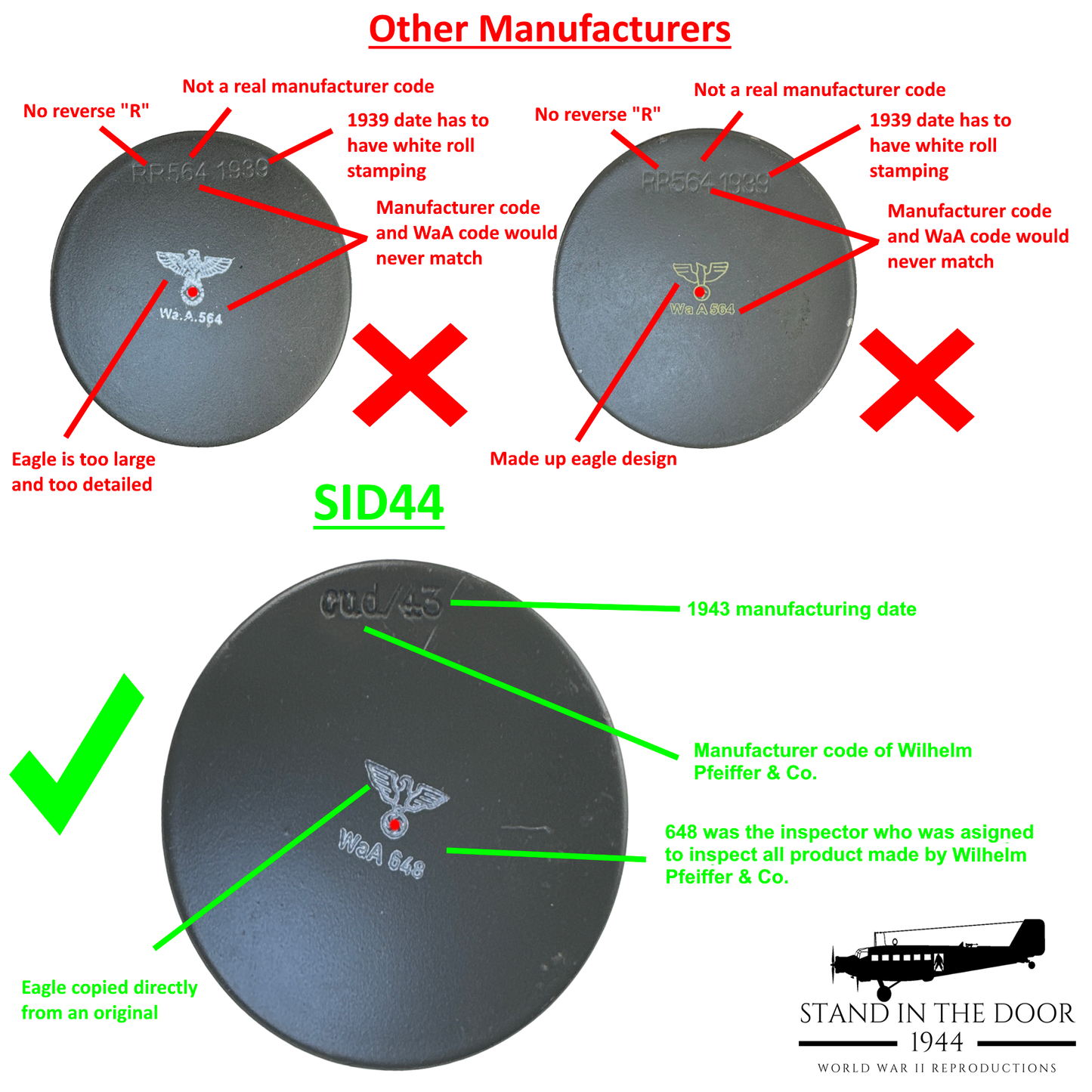 Replica German M24 "Potato Masher" Grenade- Mid War (updated 1-9-26)