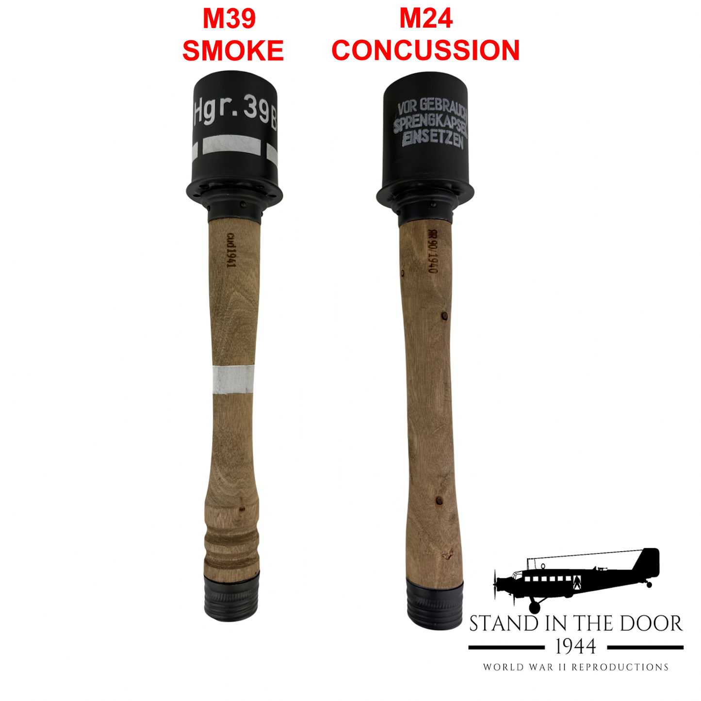 Replica German M39 Smoke Grenade "Potato Masher" (updated 10-28-25)