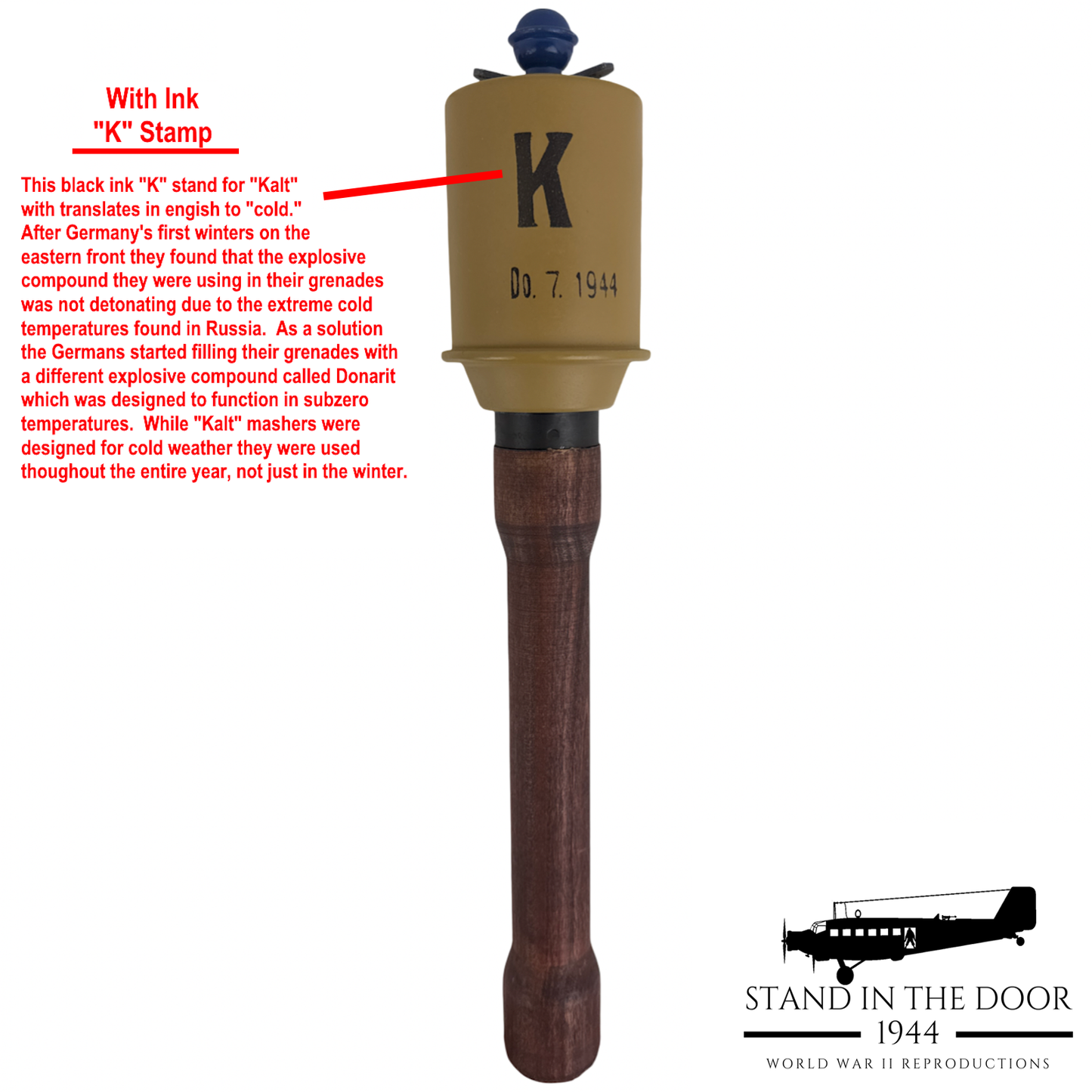 Replica German M43 Grenade "Potato Masher" (updated 11-18-25)