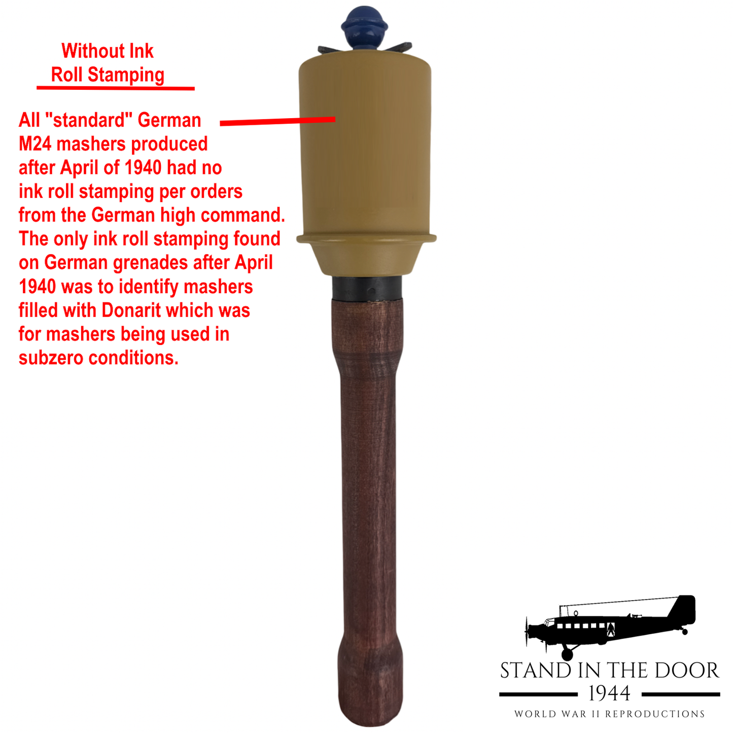 Replica German M43 Grenade "Potato Masher" (updated 11-18-25)