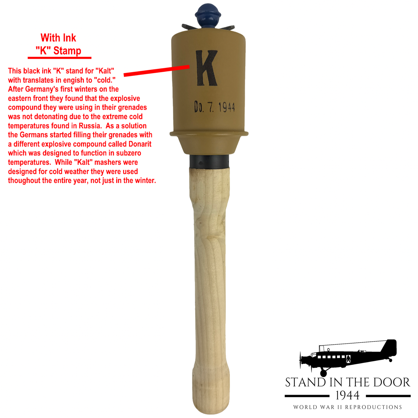 Replica German M43 Grenade "Potato Masher" (updated 11-18-25)