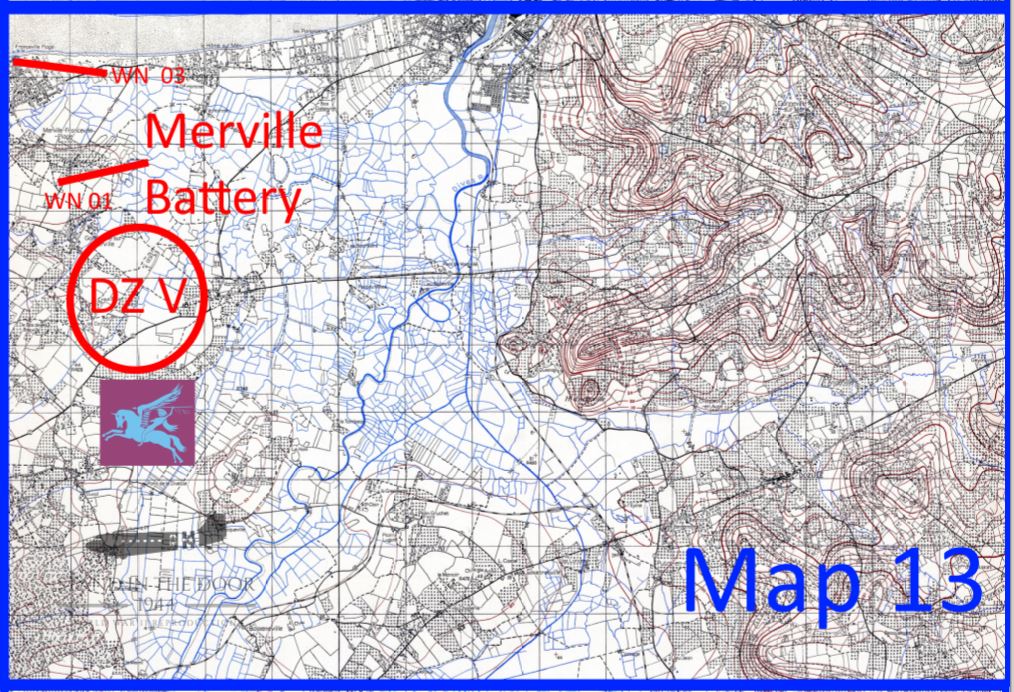 Normandy Map 13- Dozule