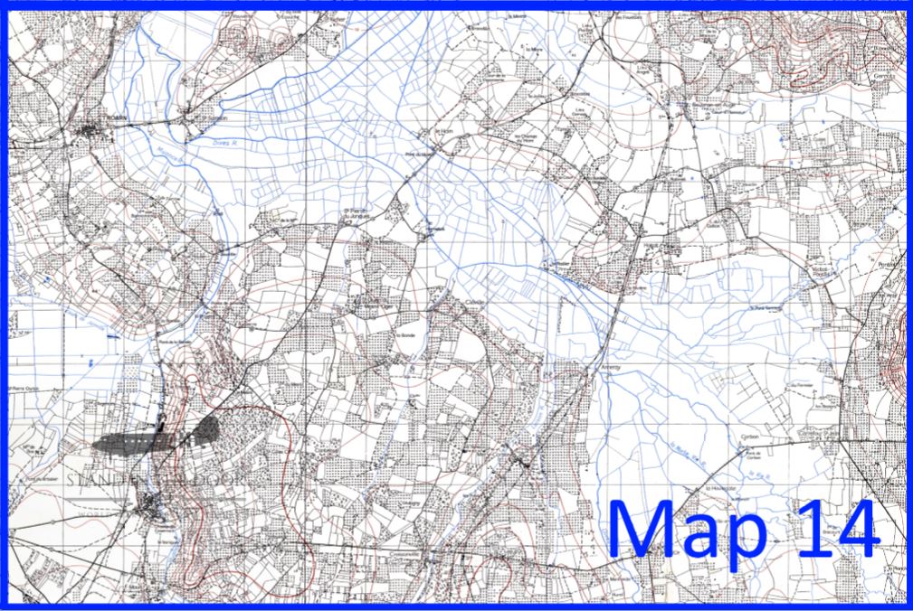 Normandy Map 14- Troarn