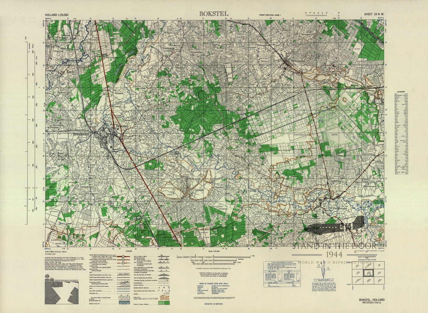 Holland Map 16- Bokstel