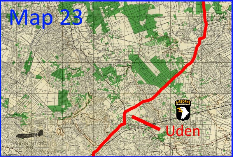 Holland Map 23- Uden