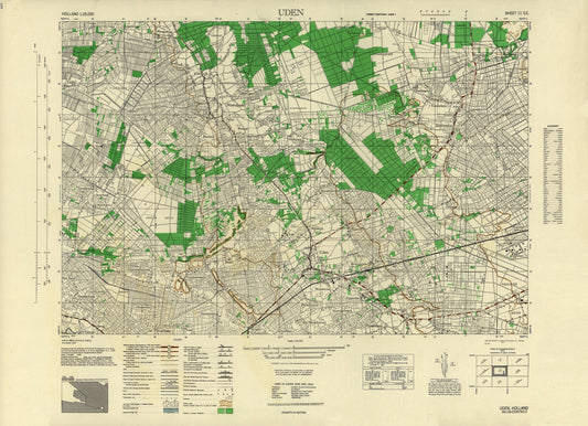 Holland Map 23- Uden