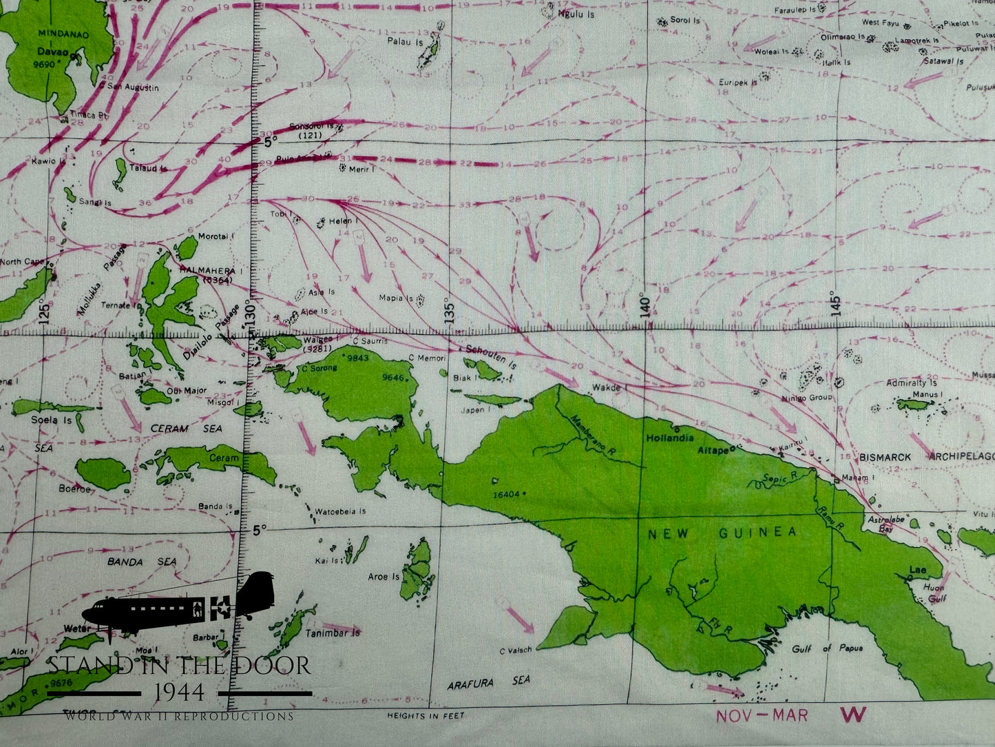 "Silk" Escape Map- Western Pacific